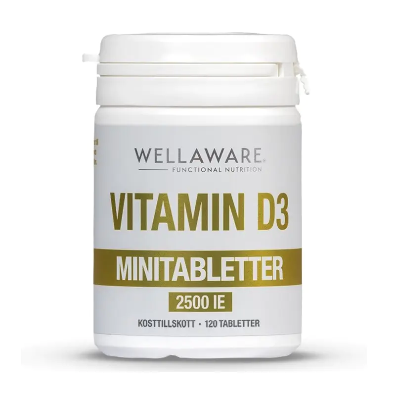 WellAware Vitamin D3 120 Mini Tablets